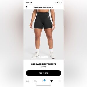 Gymshark Power Tight Shorts